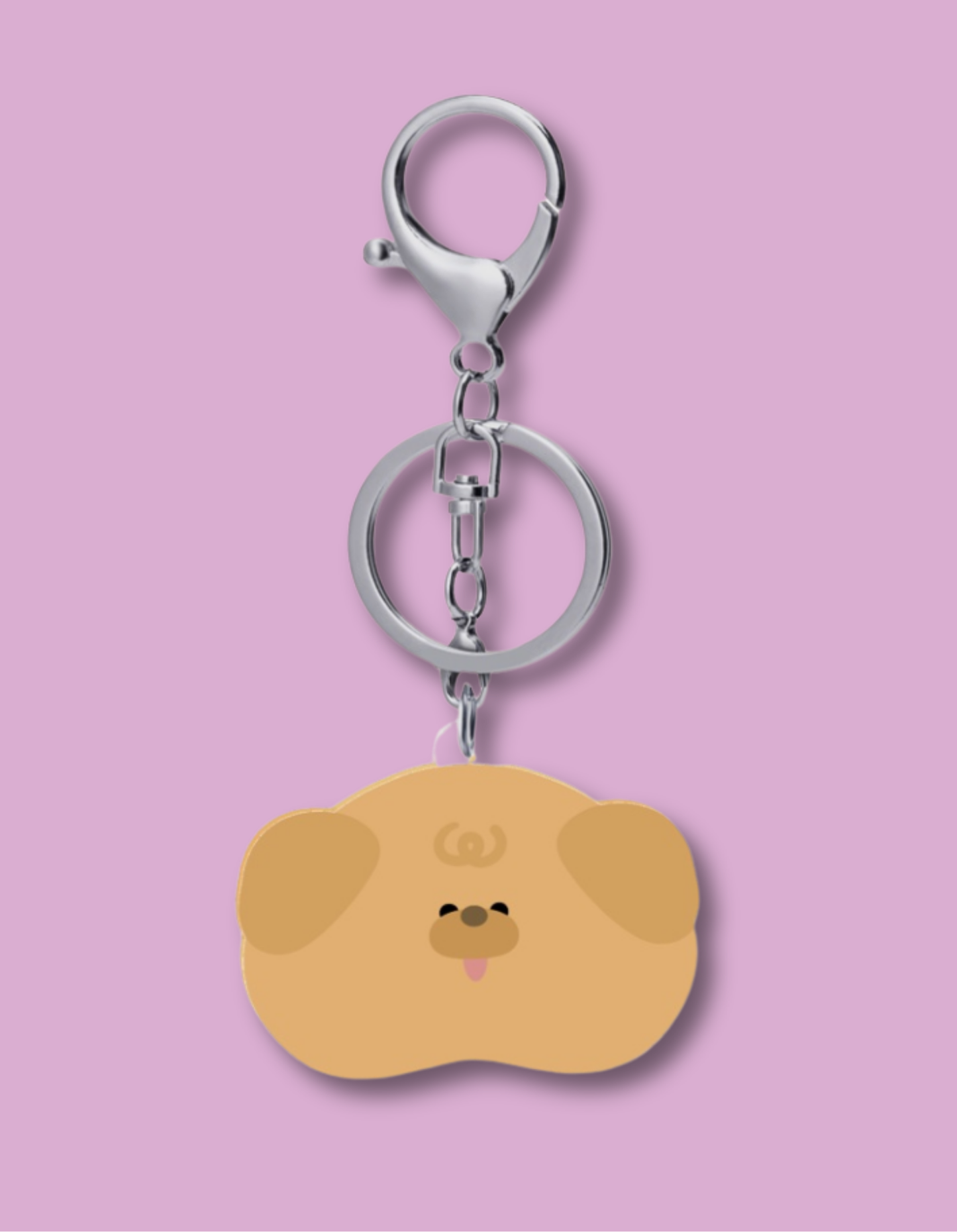 Golden Retriever Keychain