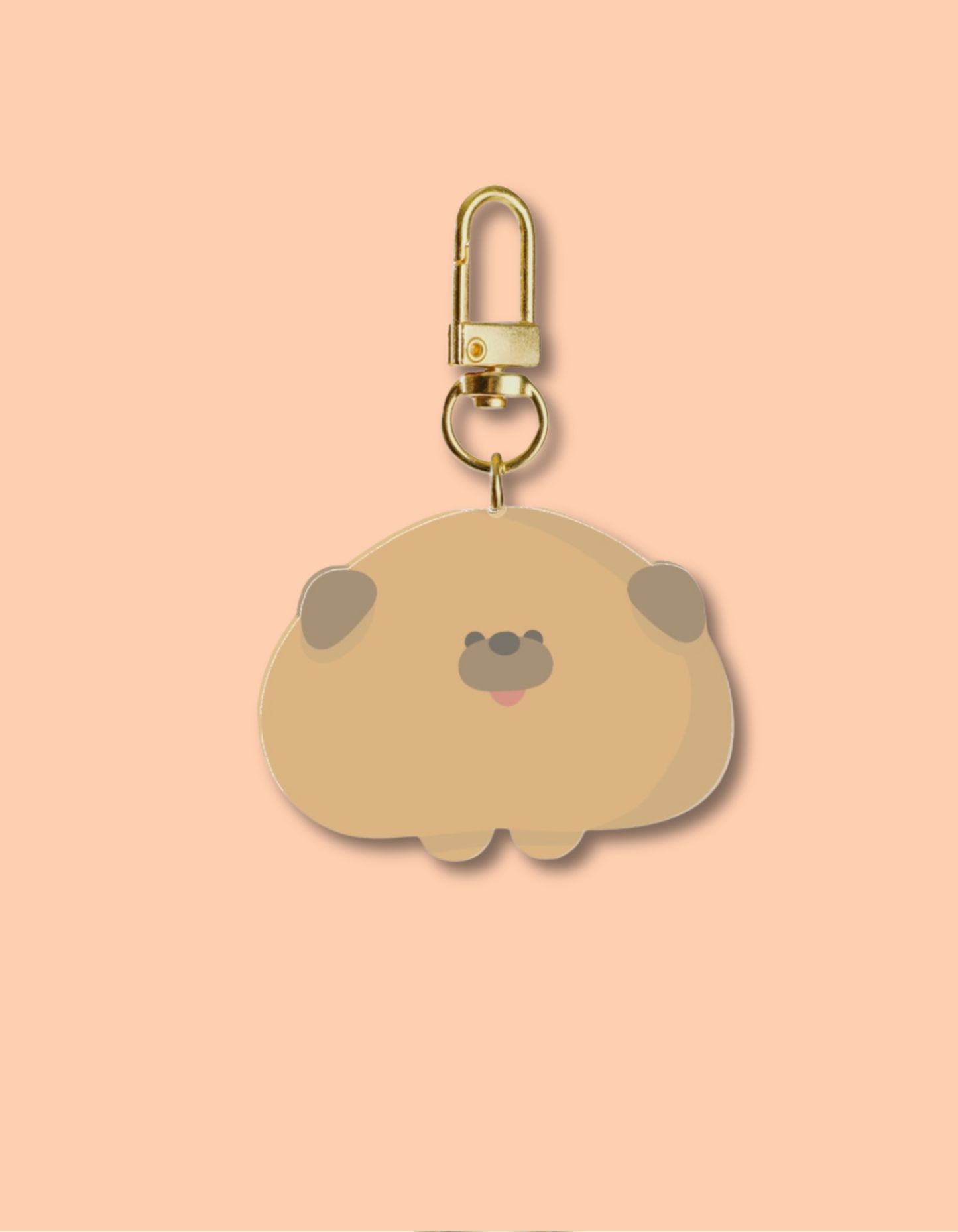 Pug Keychain (Old Version)