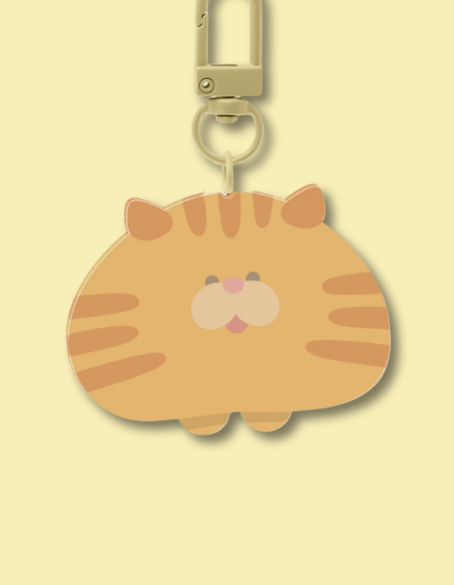 Orange Cat Keychain (Old Version)