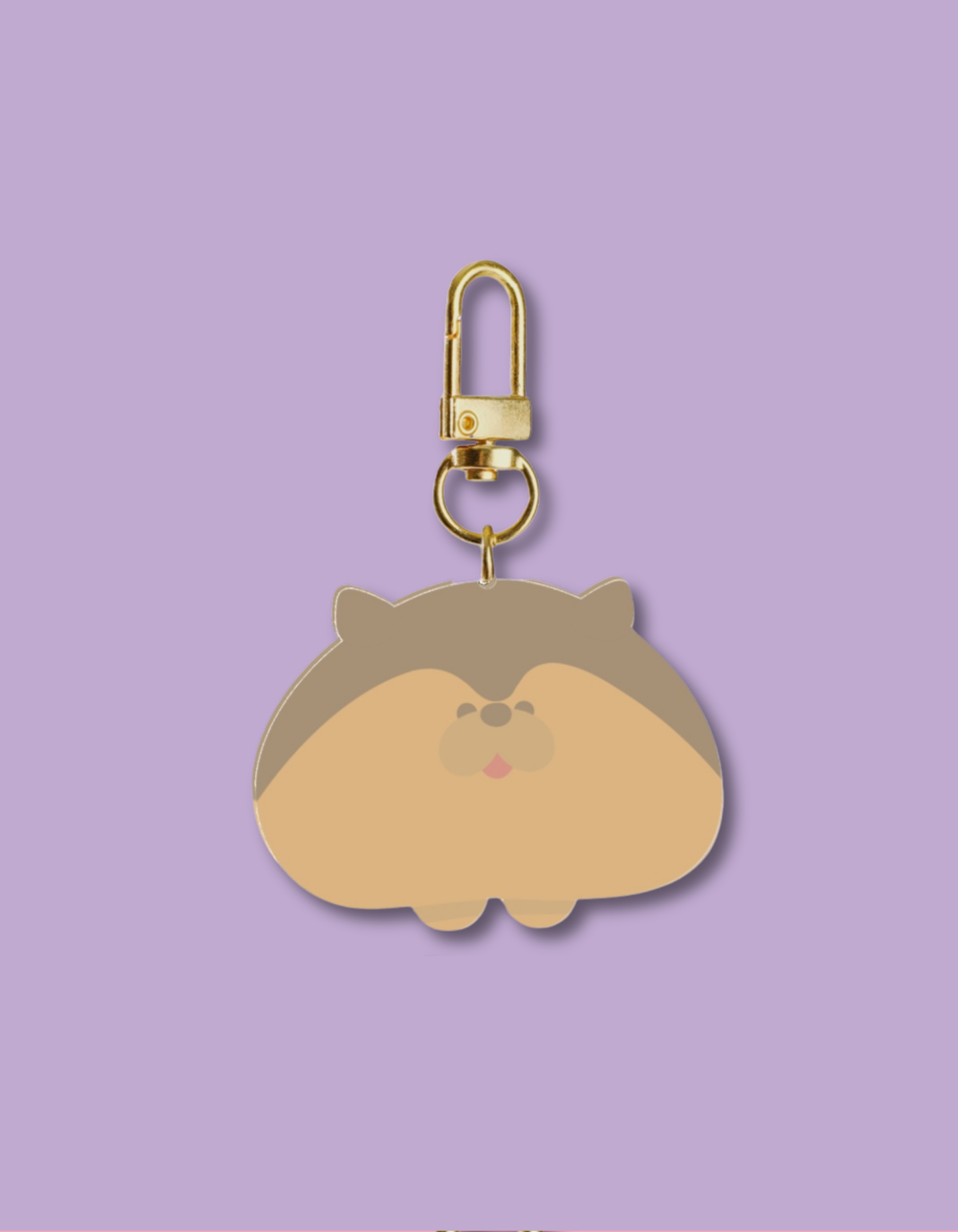 Brown Dog Keychain (Old Version)