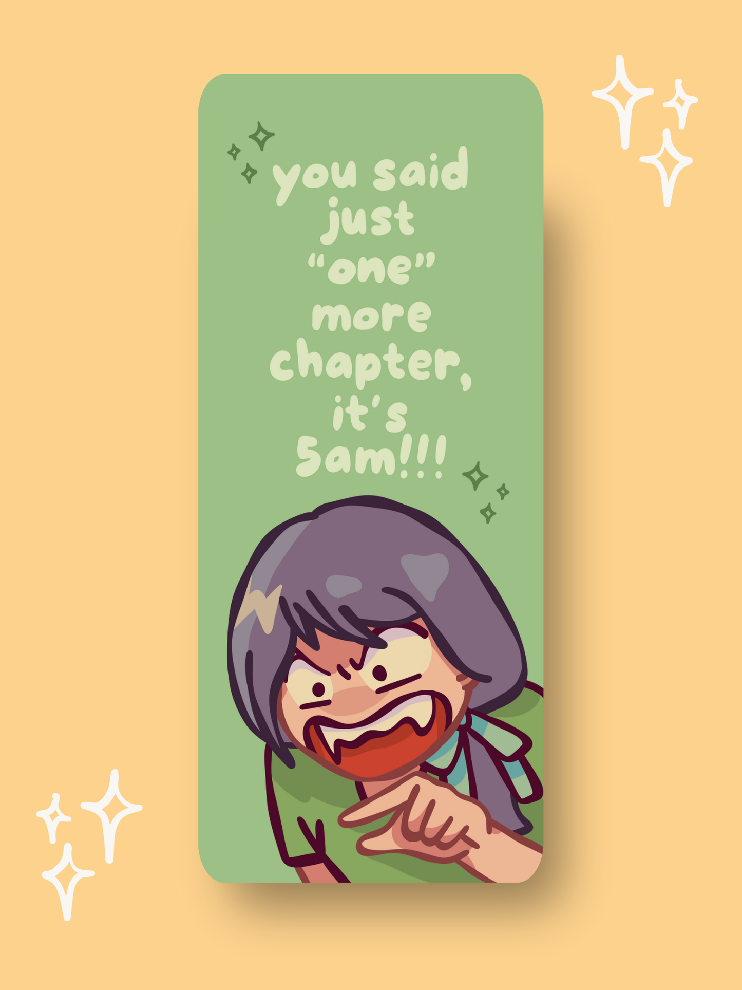 It's 5am Jumbo Bookmark