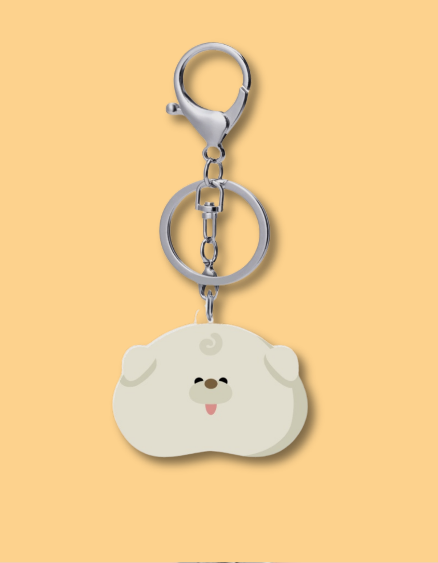 Maltese Keychain