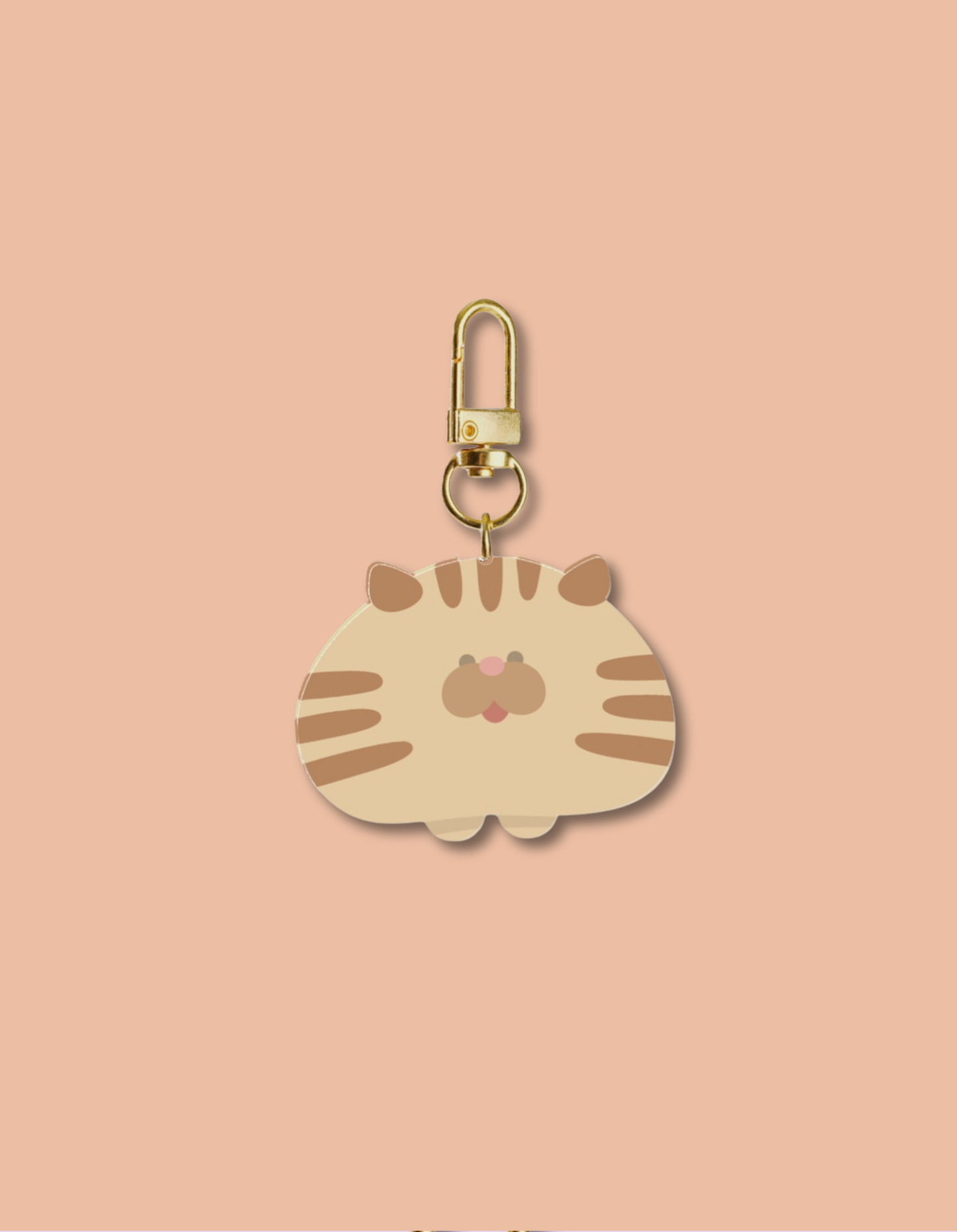 Brown Cat Keychain (Old Version)