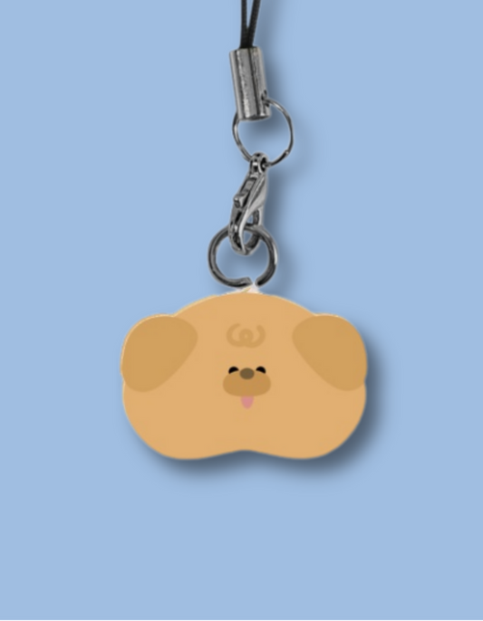 Golden Retriever Phone Charm
