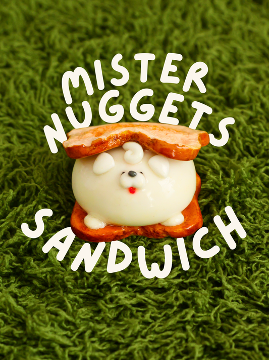 Mr Nuggets Sandwich (desk friend)