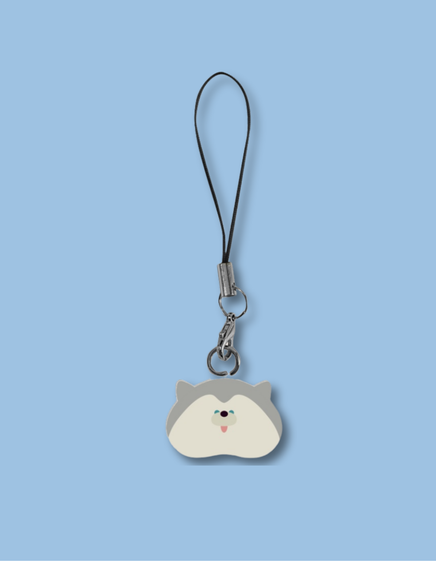 Siberian Husky Phone Charm