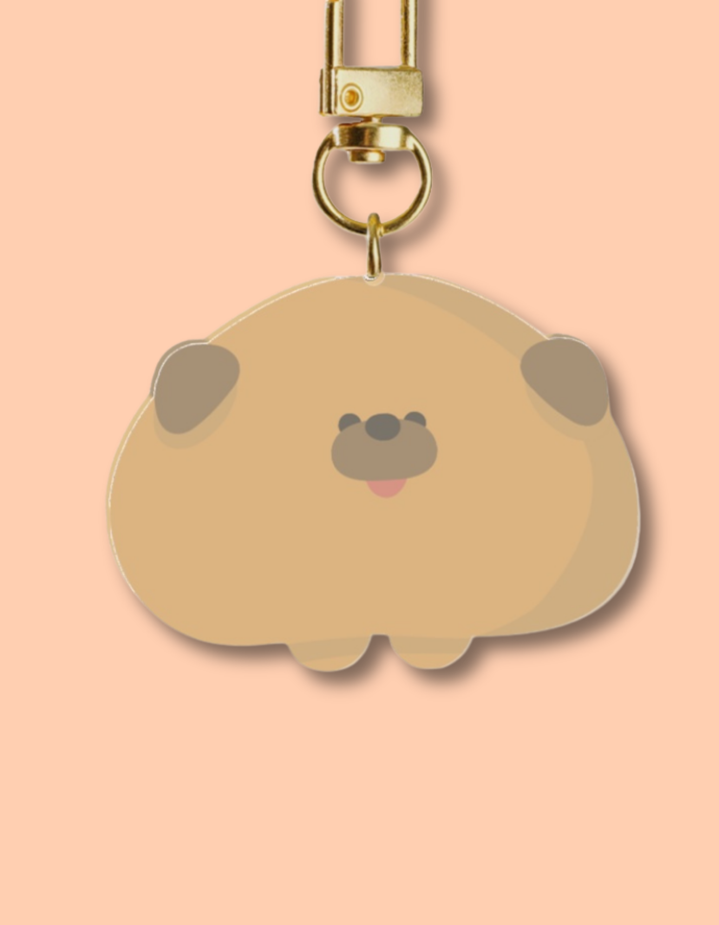 Pug Keychain (Old Version)