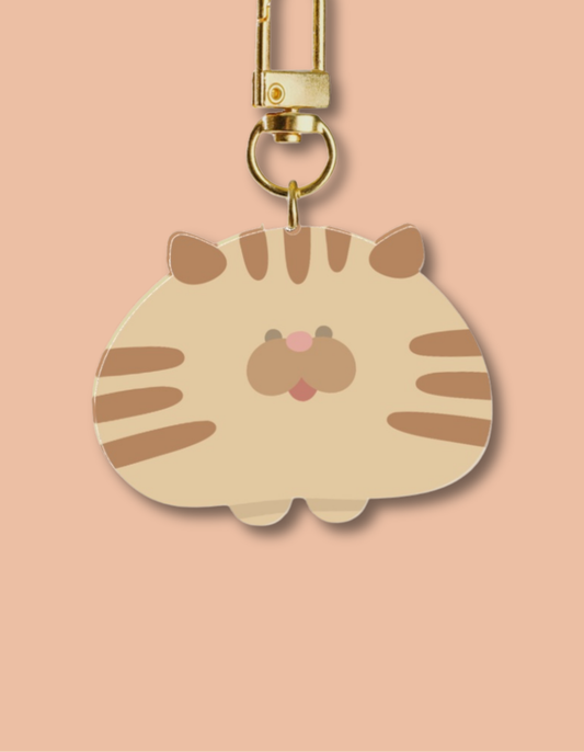 Brown Cat Keychain (Old Version)