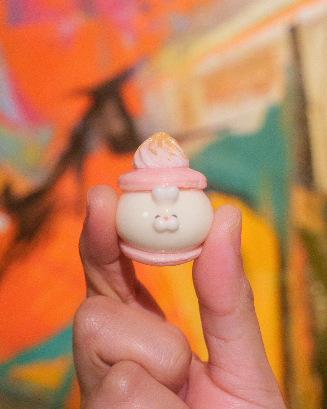 Banmhi Strawberry Macaron