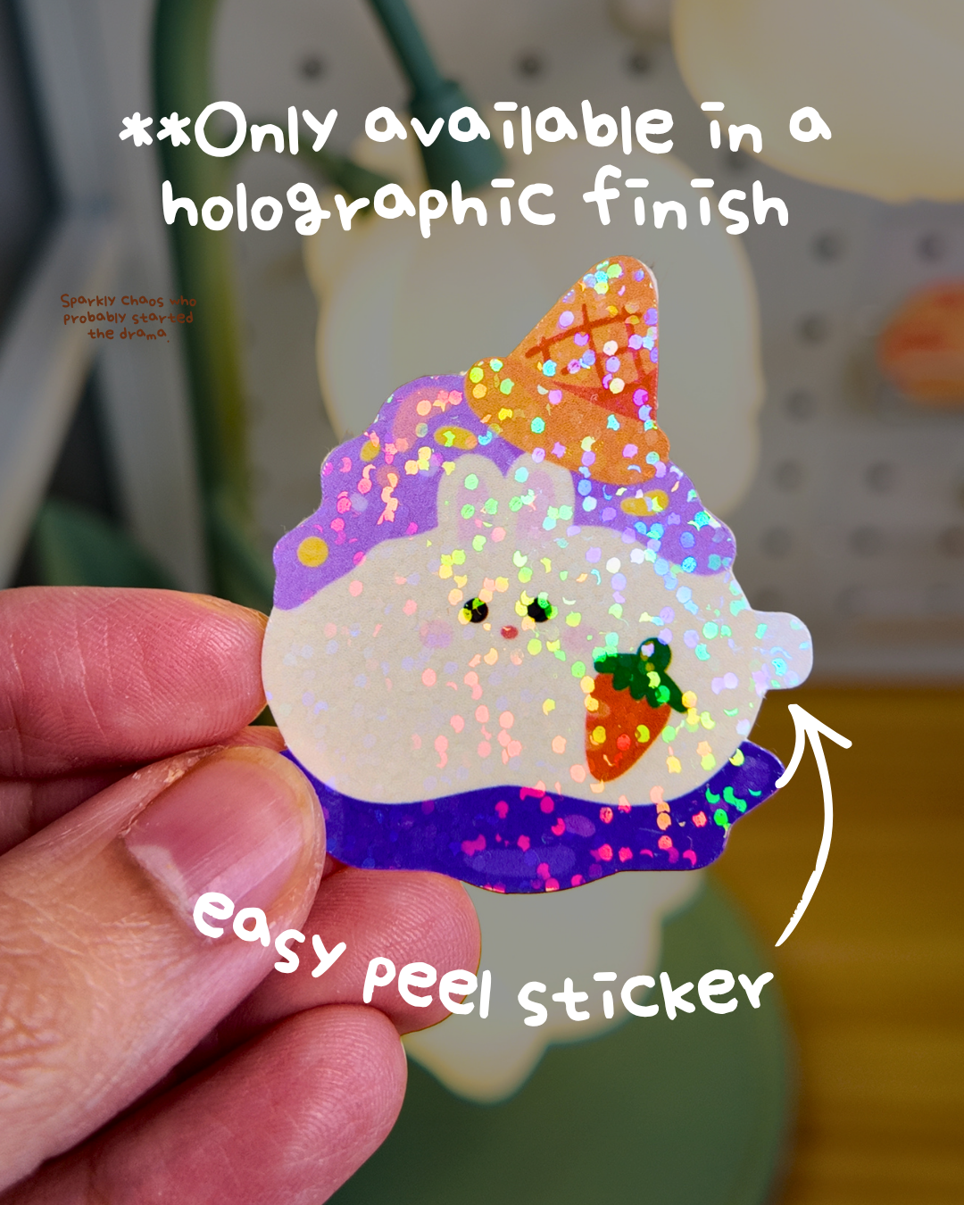 Banhmi the Bunny Sticker