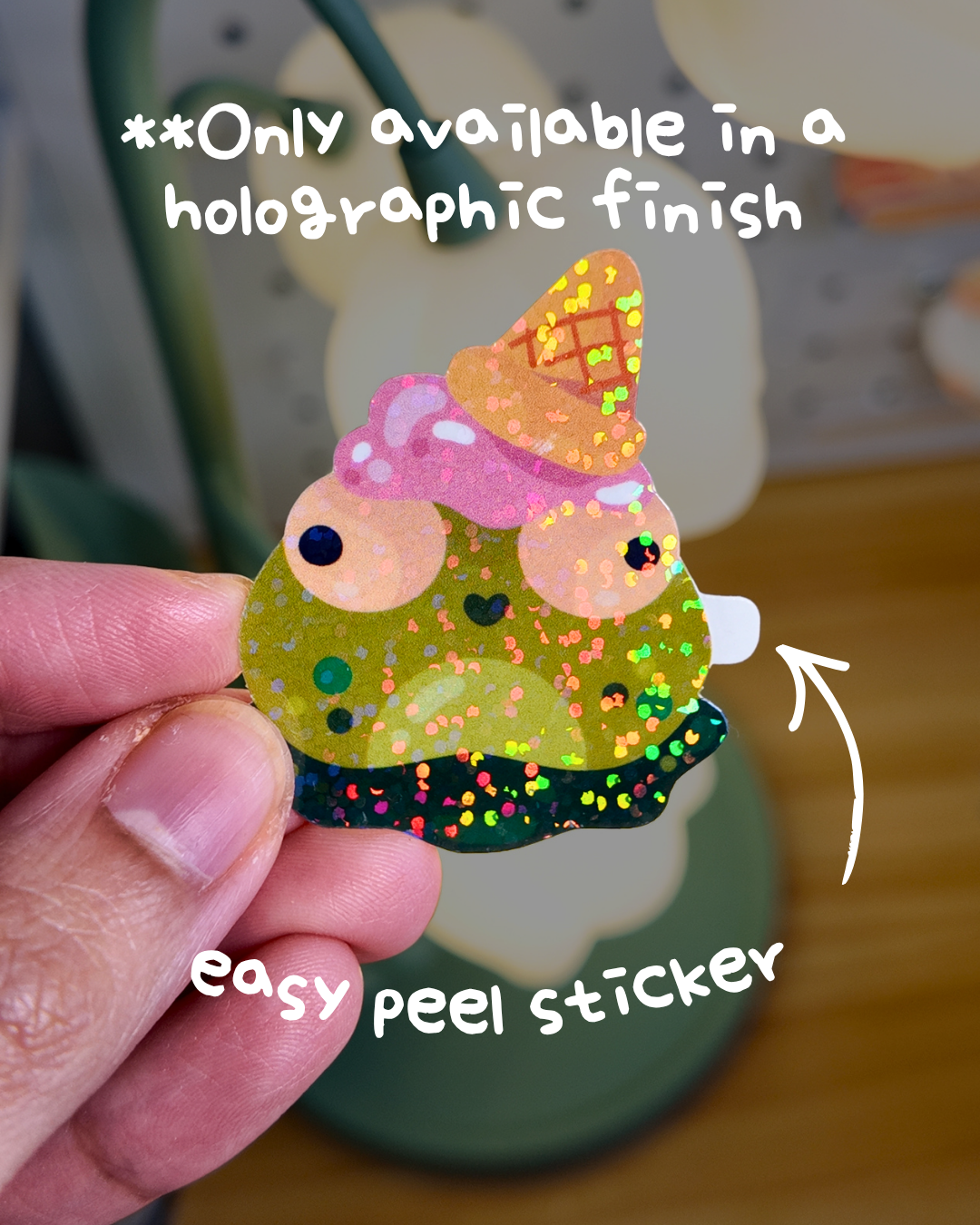 Frank the Frog Sticker