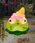 Frank the Frog Sticker